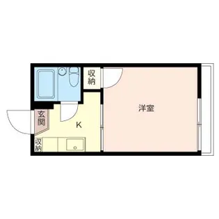 アネックス三ツ境A【1階】の間取り