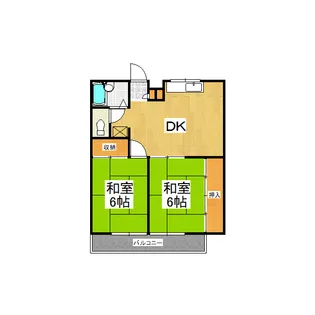 リバーサイド・オクダ I【1階】の間取り