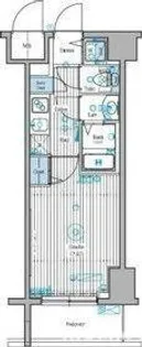 東京都新宿区新宿1【マンション】の間取り