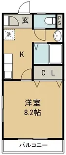 徳島県徳島市南沖洲2【マンション】の間取り