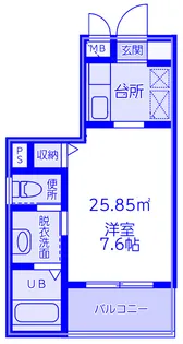 グロアール大宮【2階】の間取り