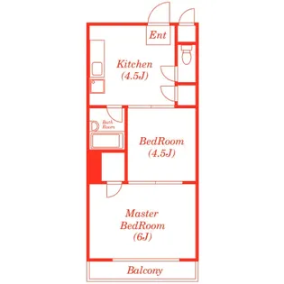 ヒルトップクラルテ【3階】の間取り