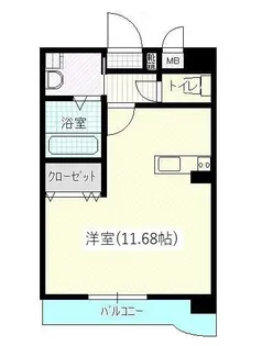 なかよしマンション塩上【7階】の間取り