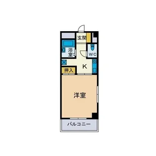 コーポ西村C棟【2階】の間取り