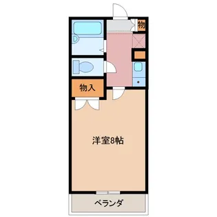 メゾン牧の里【2階】の間取り