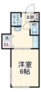 コーポ立山A棟【2階】の間取り
