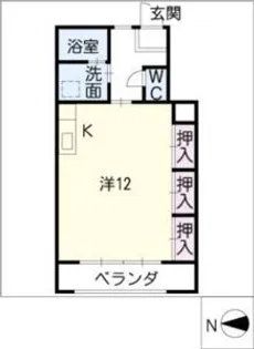 エクシブ池下【3階】の間取り