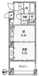 アーデン神保町【8階】の間取り