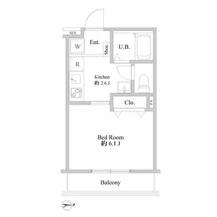 パストラル田端ポプラ【1階】の間取り