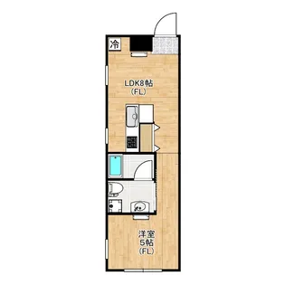 エピ桜新町【2階】の間取り
