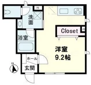 マイ レジデンスII【1階】の間取り