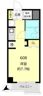 藤和横浜西口ハイタウン【6階】の間取り