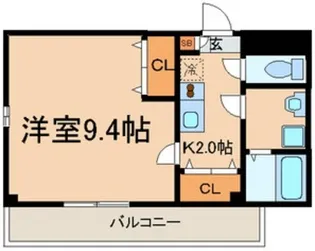 Empereur Fer【4階】の間取り