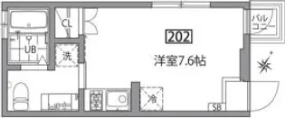 グランエッグス新大塚E【2階】の間取り