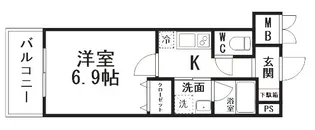 Rita‐I【3階】の間取り