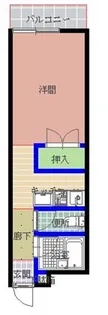 アフィネ白木【3階】の間取り