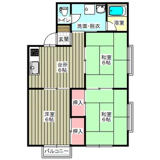 マイハイツさんが【2階】の間取り
