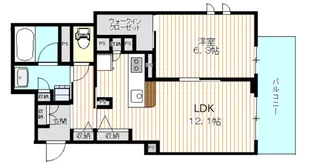 ジュヌ メナージュ【2階】の間取り