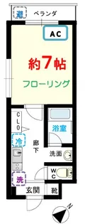 ペジブル吉祥寺【2階】の間取り