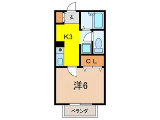 グレ-ス仁川IIIの間取り