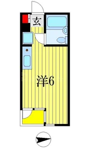 シーウィンズ春日【2階】の間取り