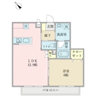 Pleamare【2階】の間取り