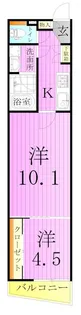 LUMEED梅島【1階】の間取り