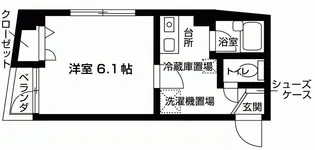 代田橋レジデンス【1階】の間取り