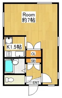 ビバリーホームズ笹塚AP【1階】の間取り