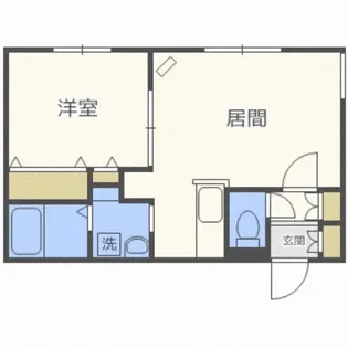 MUSE・N24【1階】の間取り