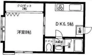 サンハイムオオノ【1階】の間取り