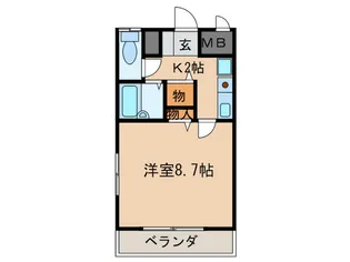 さくら館【2階】の間取り