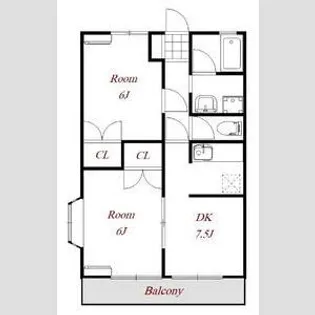 Secret base【2階】の間取り