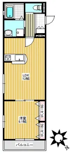 La maison de campanule【3階】の間取り