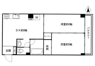 ルモンド浅草【4階】の間取り