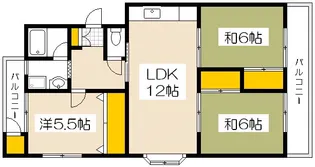 KBM井口台【4階】の間取り