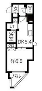 ファーストフィオーレ谷町六丁目フェリシア【3階】の間取り