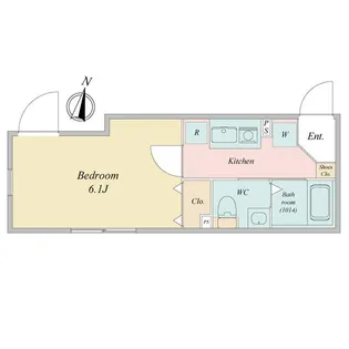 LiveFlat恵比寿の間取り