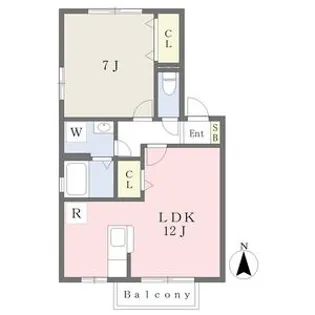 シヅグランツA【2階】の間取り