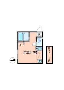 あおばトラスト北千住【3階】の間取り