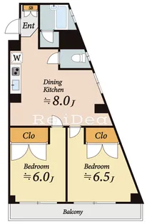 ドルフケンマート【5階】の間取り