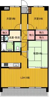 アスティー立川栄町【1階】の間取り