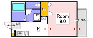 エクセレント21【2階】の間取り