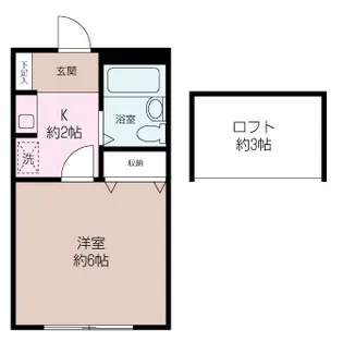 アべイル【1階】の間取り
