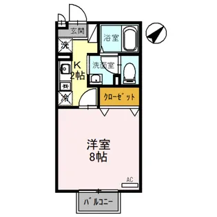 ピュール.SI.【2階】の間取り