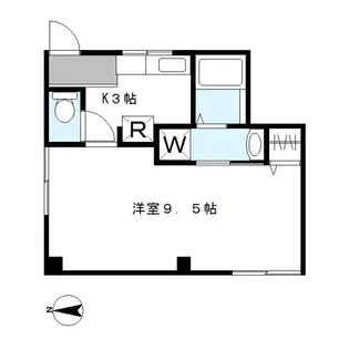 高栄ビル【3階】の間取り