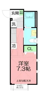 コントレイル湘南【2階】の間取り