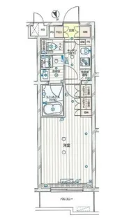 ルーブル武蔵中原参番館【3階】の間取り