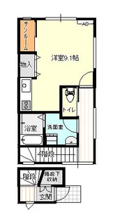 アバンティ旭ヶ丘【2階】の間取り