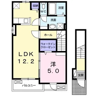 アルカンシエル【2階】の間取り